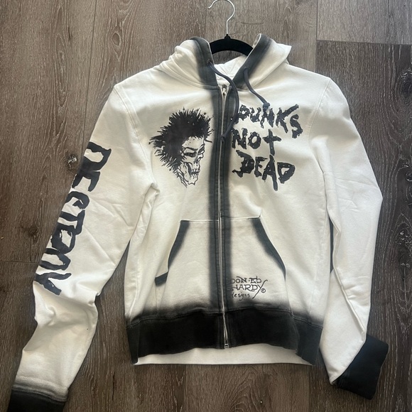 Ed Hardy "Punks not Dead” new with tag! - Picture 2 of 6
